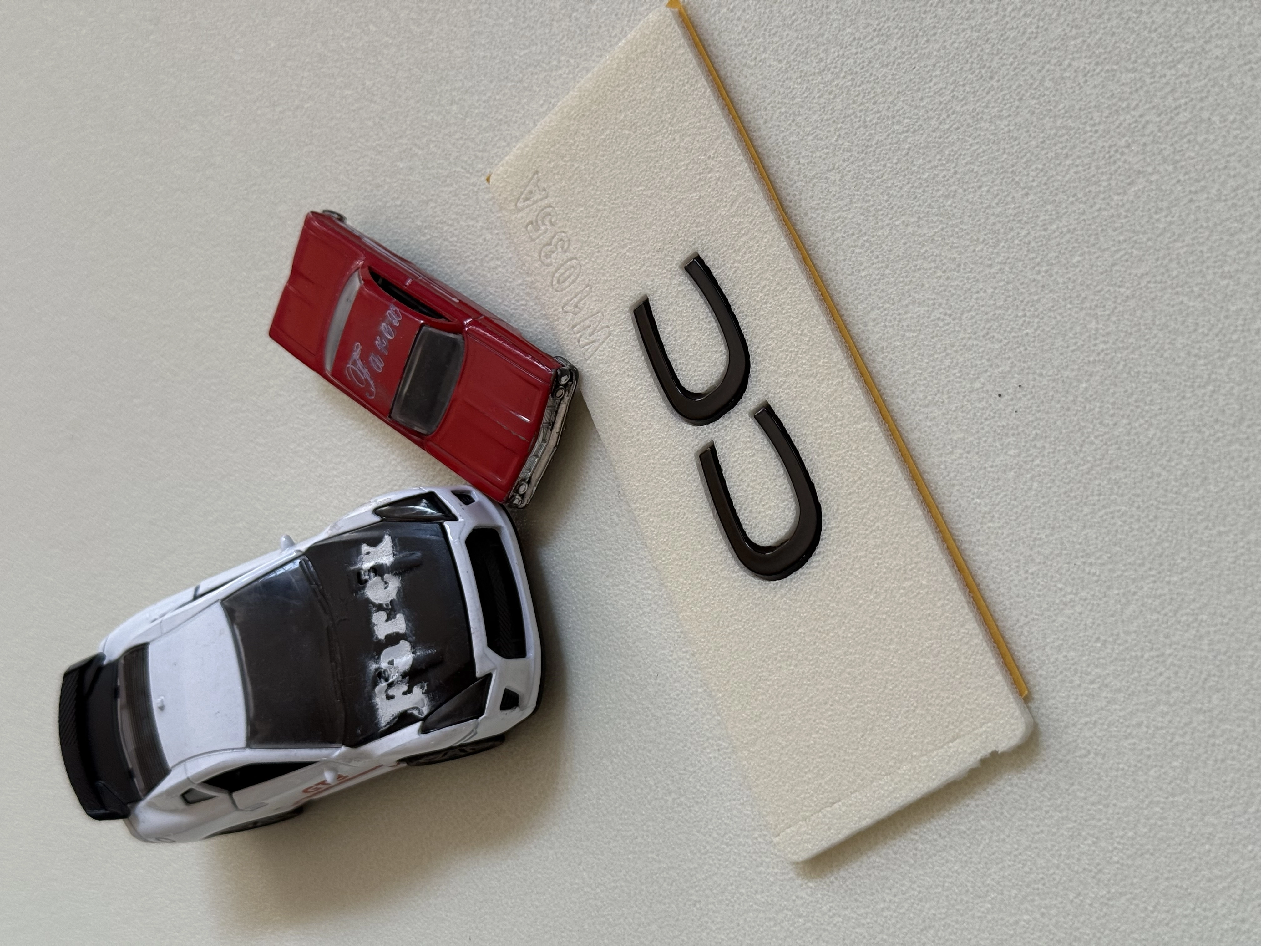 Volkswagen CC Yeni Nesil Piano Black Bagaj Yazısı Arması Logosu 3M 3D ABS