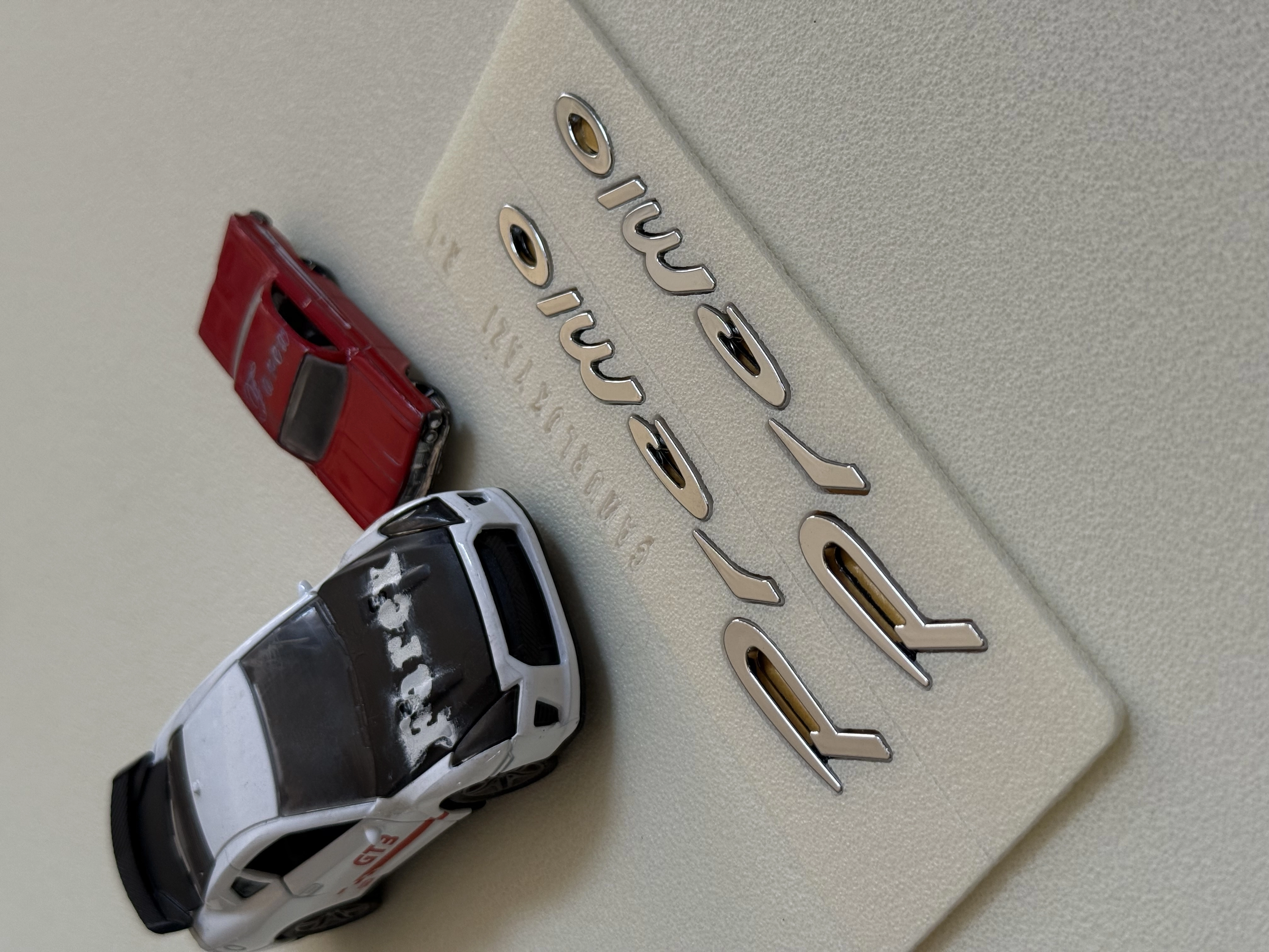 Premio Çamurluk Arması Seti Doblo Uyumlu 2’li 3M 3D ABS