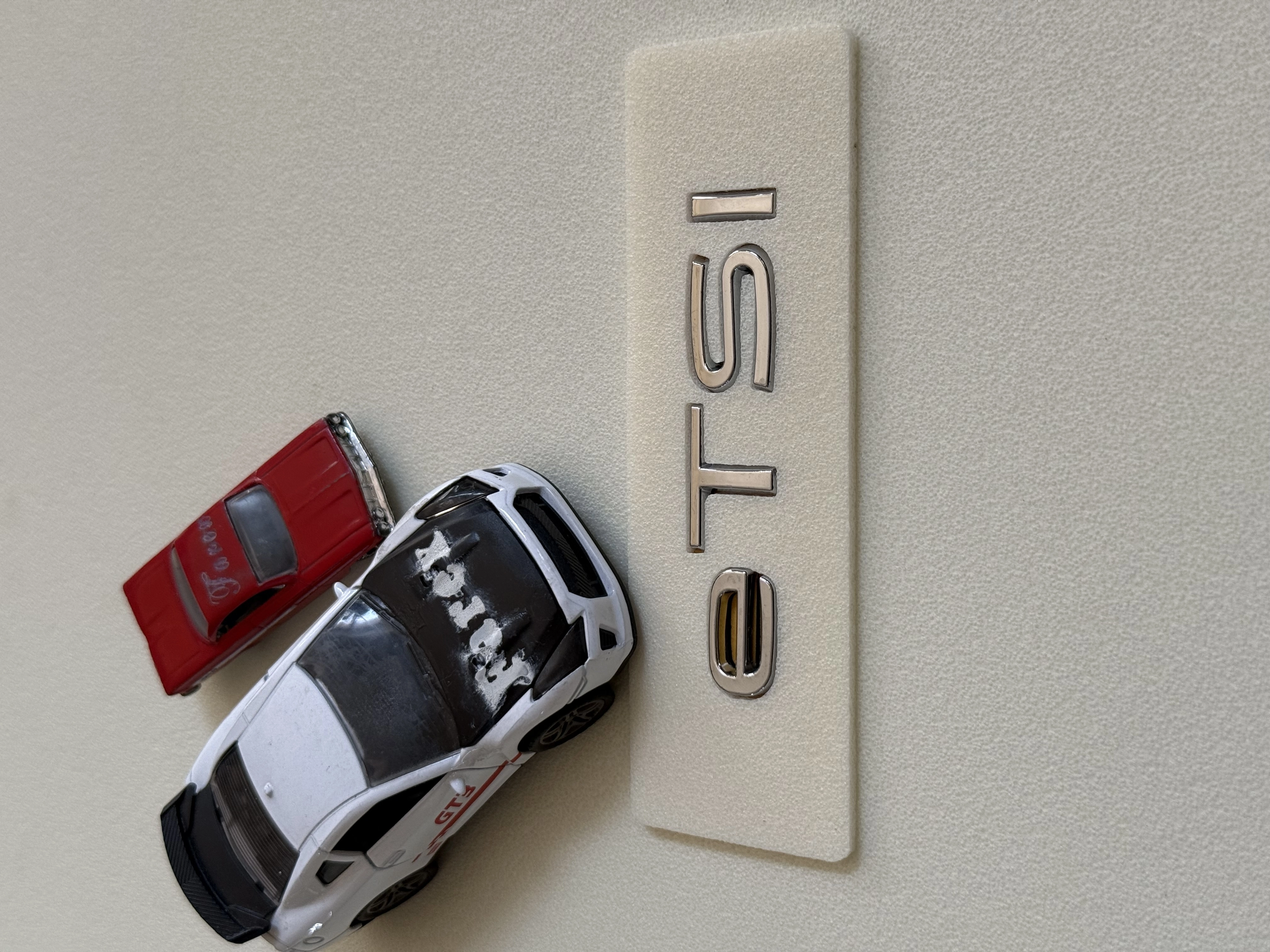 eTSI Krom Bagaj Yazısı Golf, Passat, Arteon, Tiguan, Tayron Uyumlu 3M 3D ABS