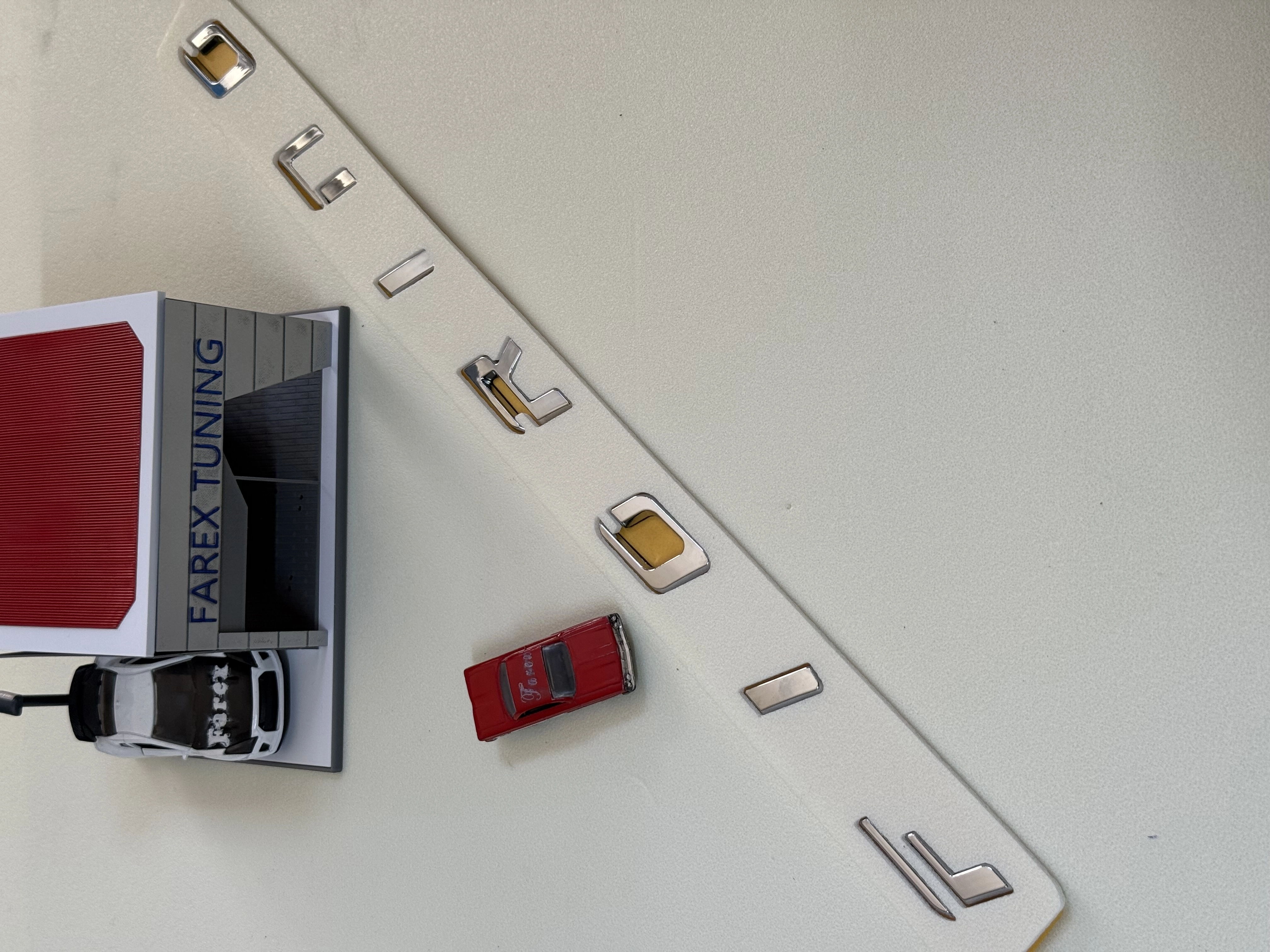 Fiorino Yeni Nesil Boşluklu Krom Bagaj Yazısı 3M 3D ABS