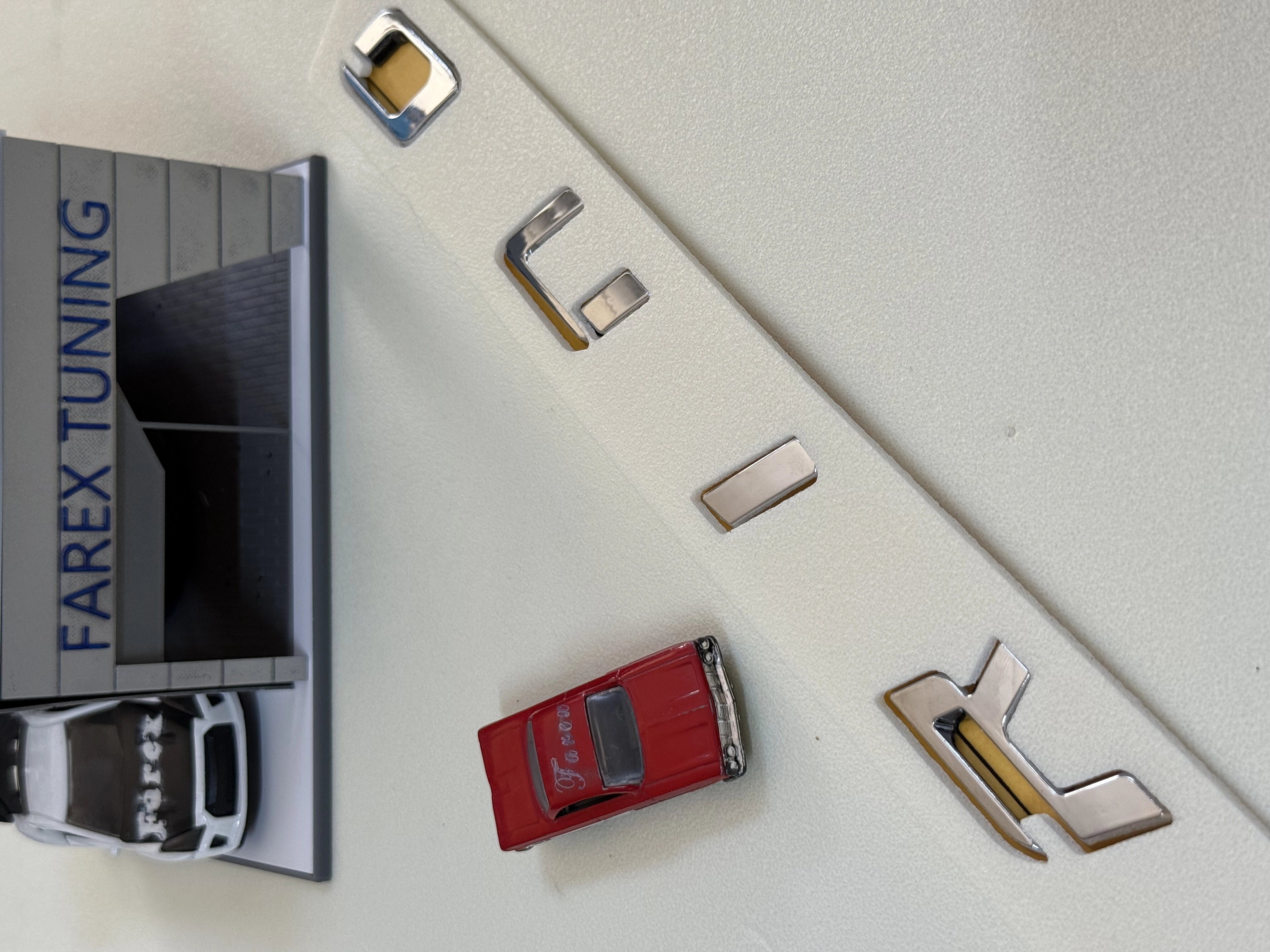 Fiorino Yeni Nesil Boşluklu Krom Bagaj Yazısı 3M 3D ABS