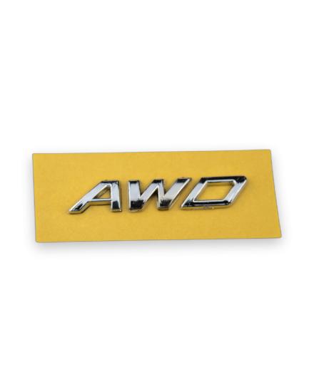 BYD AWD Krom Bagaj Yazısı Amblem