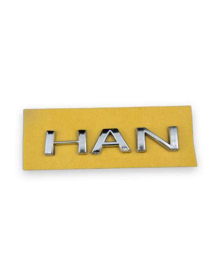 BYD HAN Krom Bagaj Yazısı Amblem