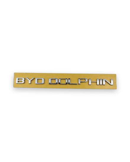 BYD DOLPHIN Krom Bagaj Yazısı Amblem