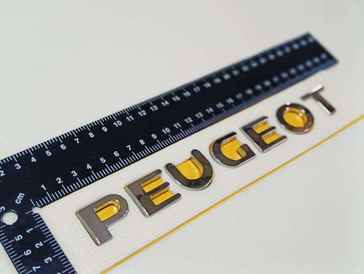 306 Uyumlu Peugeot Bagaj Yazısı 3M 3D ABS