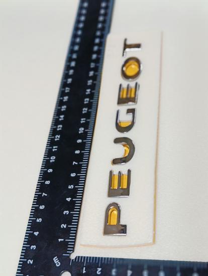 308 Uyumlu Peugeot Bagaj Yazısı 3M 3D ABS