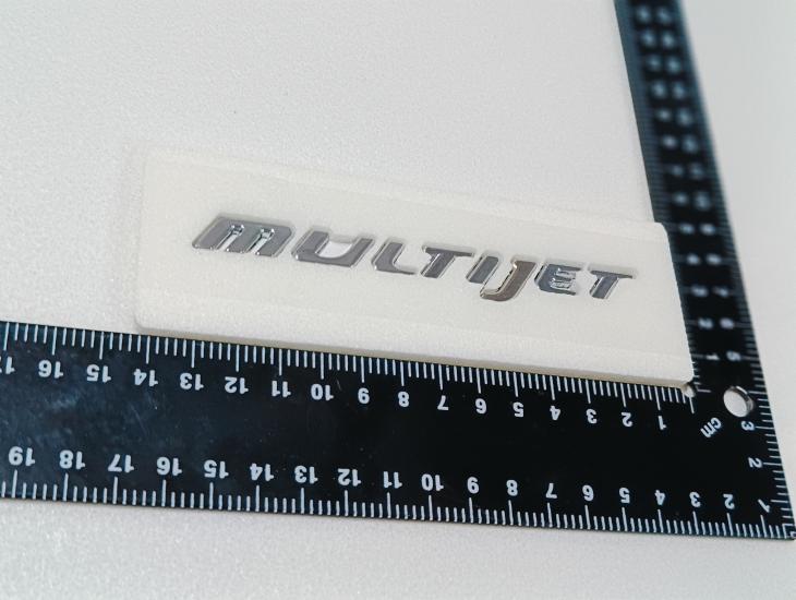 Multijet Krom Bagaj Yazısı 3M 3D ABS