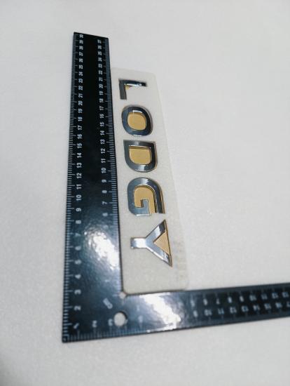 Lodgy Krom Bagaj Yazısı 3M 3D ABS