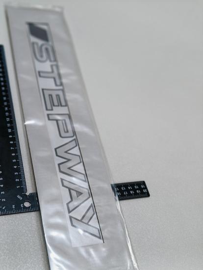 Stepway Kağıt Yazı Koyu Gri Çerçeveli Yapışkanlı 3M