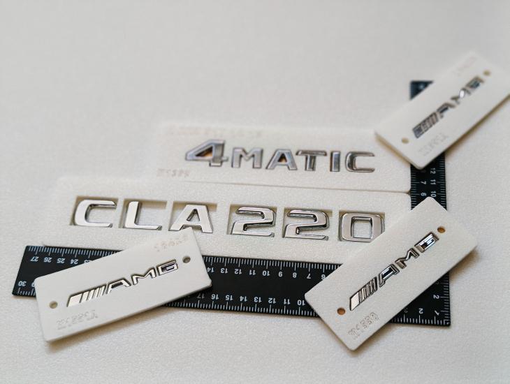 CLA220-4Matic Krom Bagaj ve AMG Çamurluk ve Torpido Yazısı Seti 5’li 3M 3D ABS