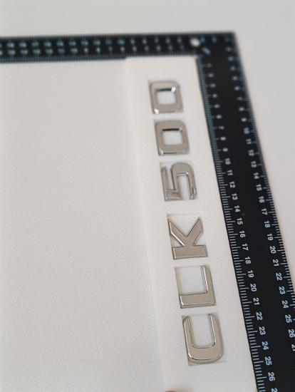 CLK 500 Krom Bagaj Yazısı 3M 3D ABS