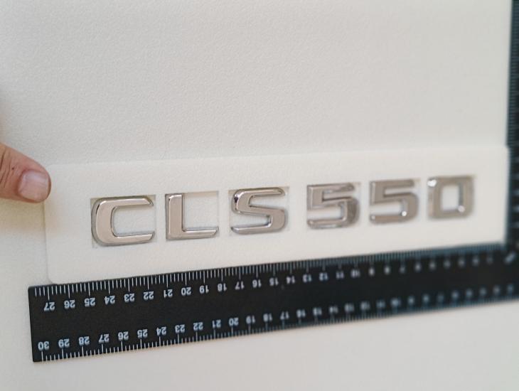 CLS 550 Krom Bagaj Yazısı 3M 3D ABS