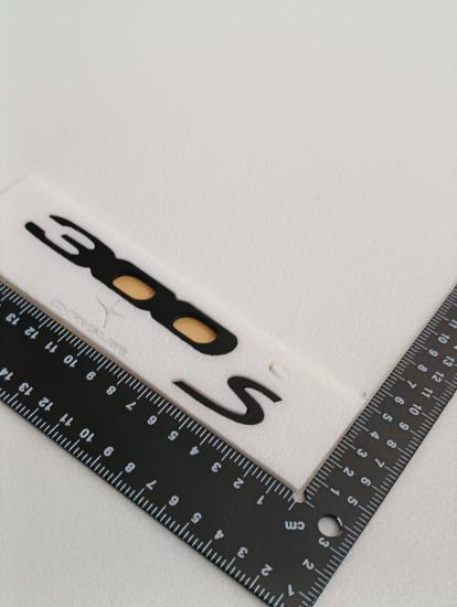 300S Piano Black Bagaj Yazısı 3M 3D ABS