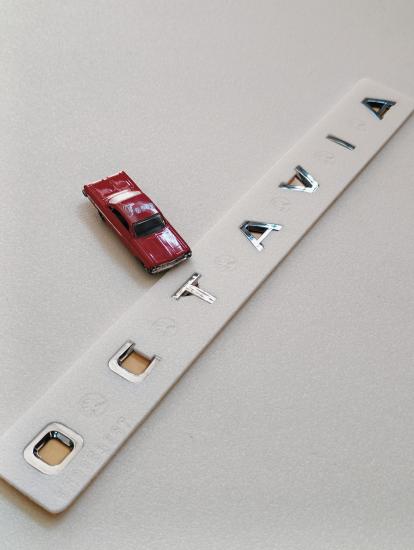 Octavia Boşluklu Krom Bagaj Yazısı 3M 3D ABS