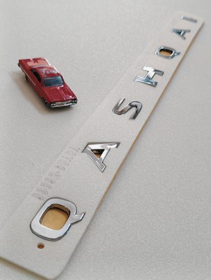 Qashqai Yeni Nesil Boşluklu Krom Bagaj Yazısı 3M 3D ABS