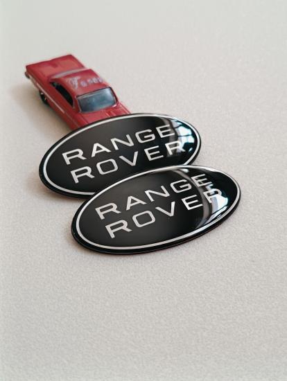 Range Rover Bagaj ve Tampon Arması Seti 2’li 3M 3D ABS