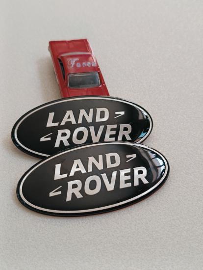 Land Rover Bagaj ve Tampon Arması Seti 2’li 3M 3D ABS