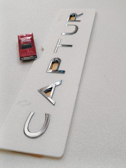 Captur Krom Bagaj Yazısı 3M 3D ABS