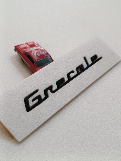 Grecale Piano Black Bagaj Yazısı 3M 3D ABS