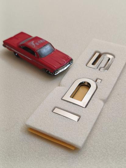 ID.5 Krom Bagaj Yazısı 3M 3D ABS
