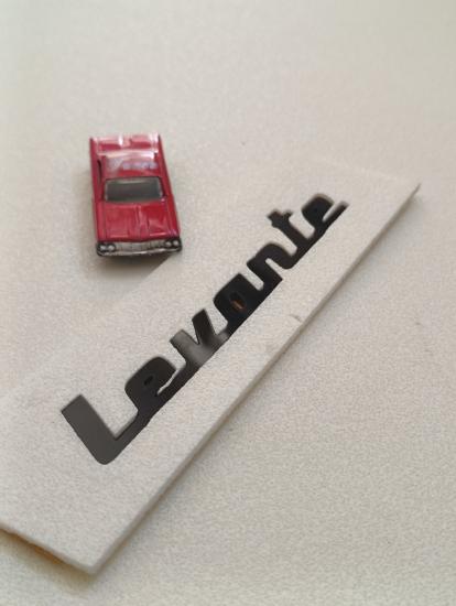 Levante Piano Black Bagaj Yazısı 3M 3D ABS