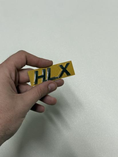 HLX Krom Bagaj Yazısı Palio, Siena, Albea, Marea, Brava, Bravo, Tempra Uyumlu 3M 3D ABS Logo Arma