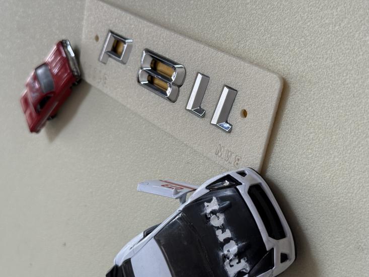 118d Krom Bagaj Yazısı 3M 3D ABS