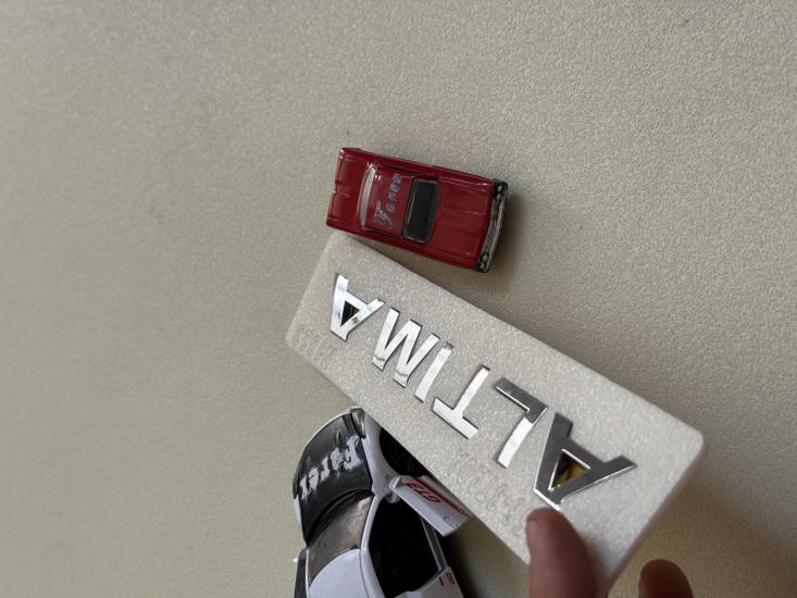 Altima Krom Bagaj Yazısı 3M 3D ABS