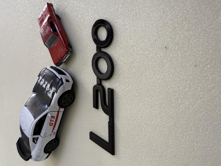 L200 Piano Black Bagaj Yazısı 3M 3D ABS