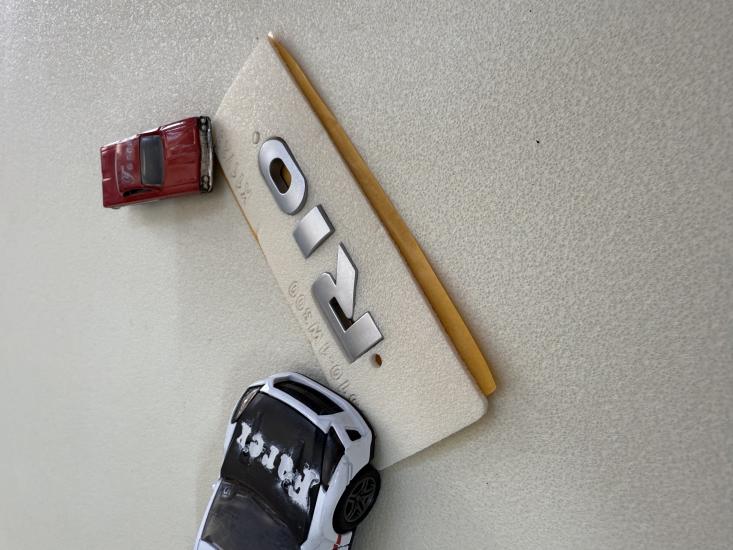 Rio Yeni Nesil Gri Bagaj Yazısı 3M 3D ABS