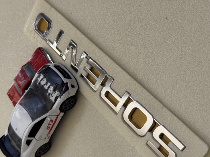 Sorento Krom Bagaj Yazısı 3M 3D ABS