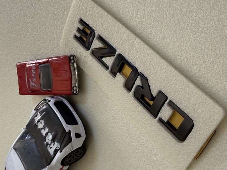 Cruze Piano Black Bagaj Yazısı Küçük Boy 3M 3D ABS