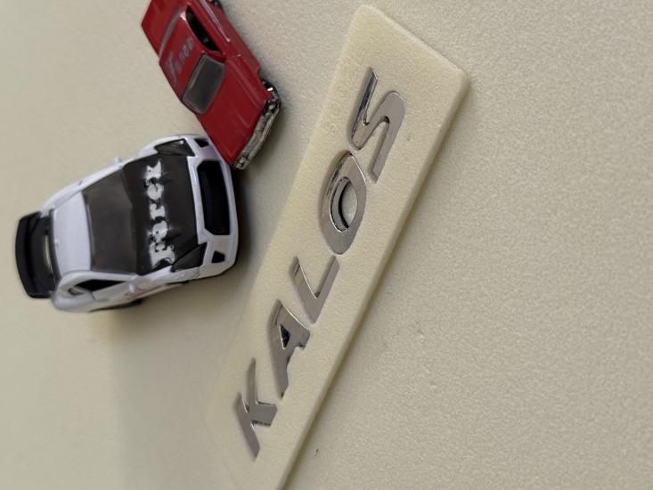 Kalos Krom Bagaj Yazısı 3M 3D ABS