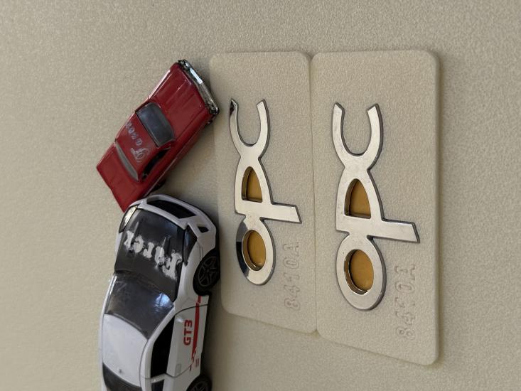 Opc Krom Çamurluk Yazısı Seti Sağ-Sol 2’li 3M 3D ABS