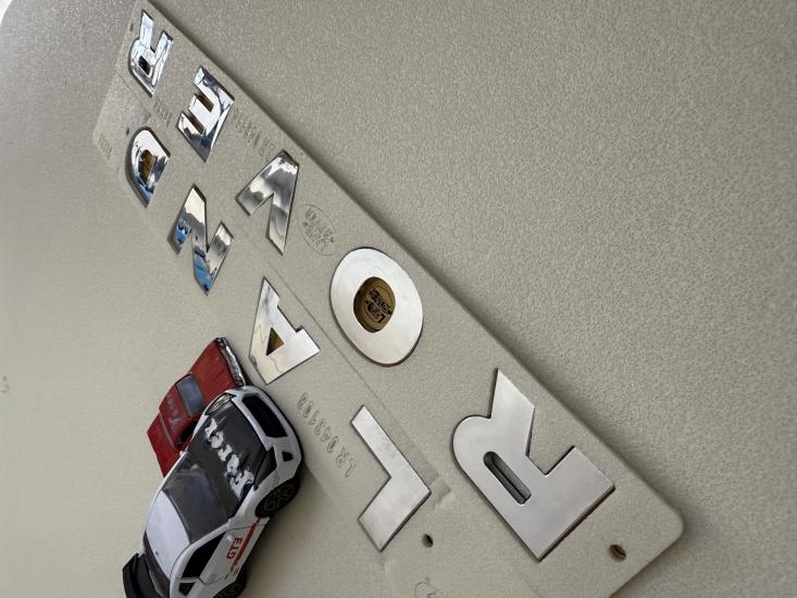 Land Rover Krom Bagaj Yazısı 3M 3D ABS