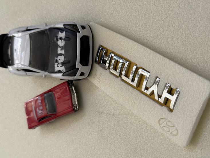 Hyundai Krom Bagaj Yazısı 3M 3D ABS 100x15 mm
