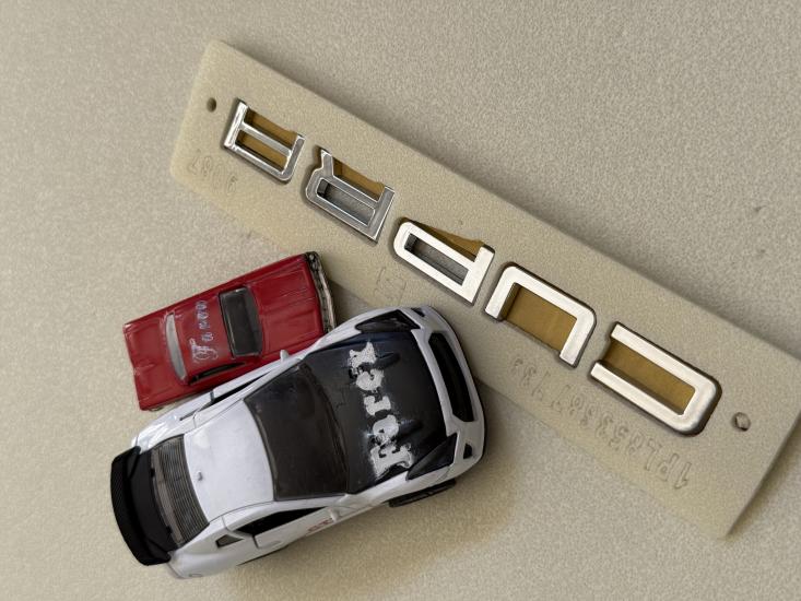 Cupra Krom Bagaj Yazısı 3M 3D ABS