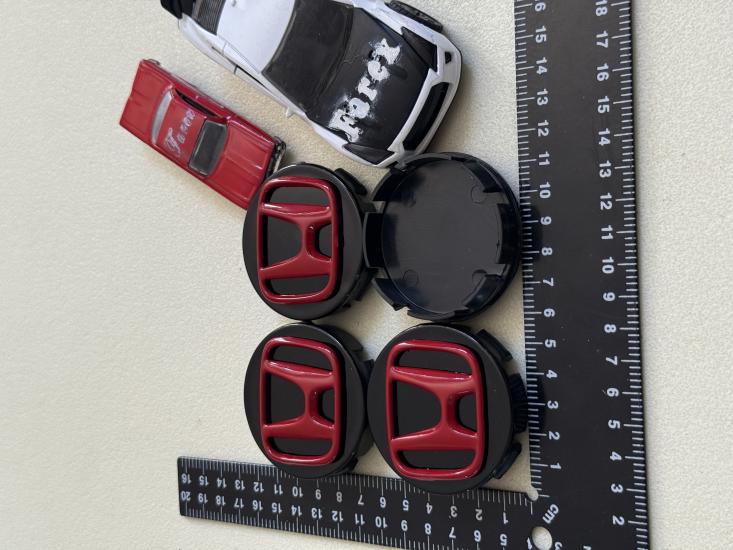 Honda Piano Black Jant Arması Seti 4’lü 3M 3D ABS (56-52mm)