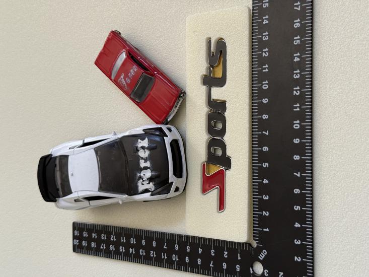 Sports Bagaj Yazısı Tüm Araçlarla Uyumlu 3M 3D ABS