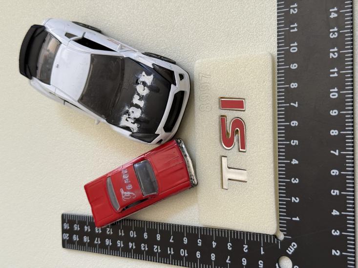 Volkswagen TSI Krom Bagaj Yazısı 3M 3D ABS