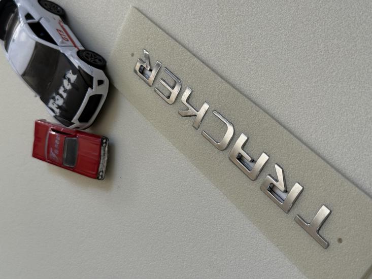 Tracker Krom Bagaj Yazısı 3M 3D ABS