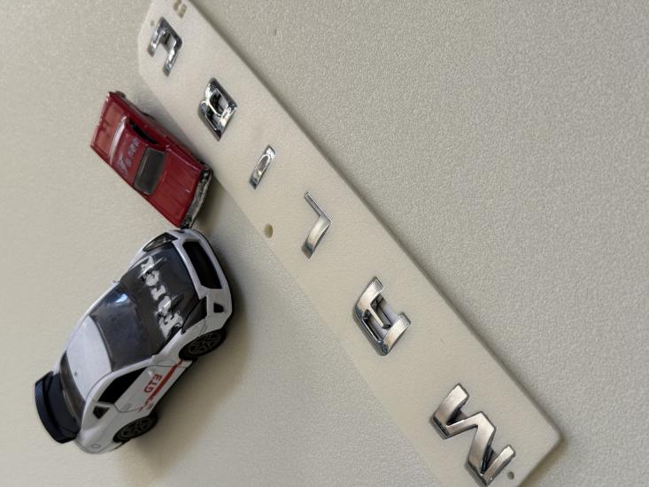 Chevrolet Malibu Yeni Nesil Boşluklu Krom Bagaj Yazısı 3M 3D ABS