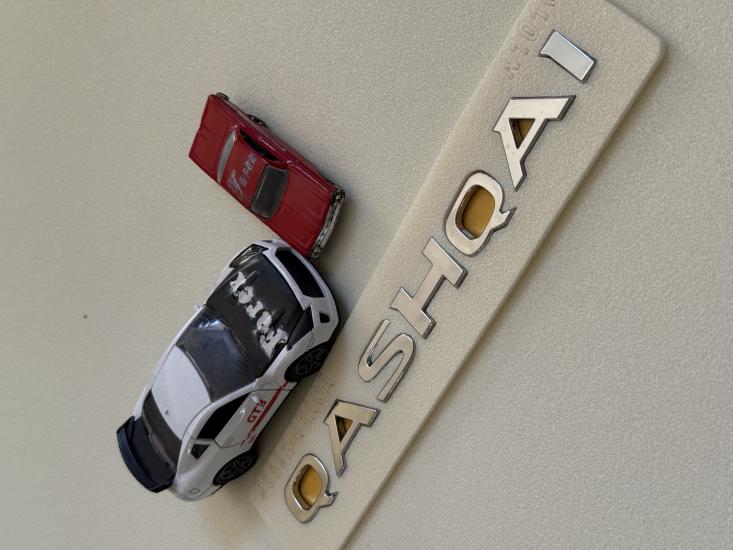 Nissan Qashqai J11 Krom Bagaj Yazısı 3M 3D ABS