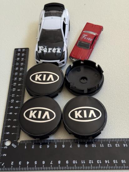 Kia Piano Black Jant Arması Seti 4’lü 3M 3D ABS