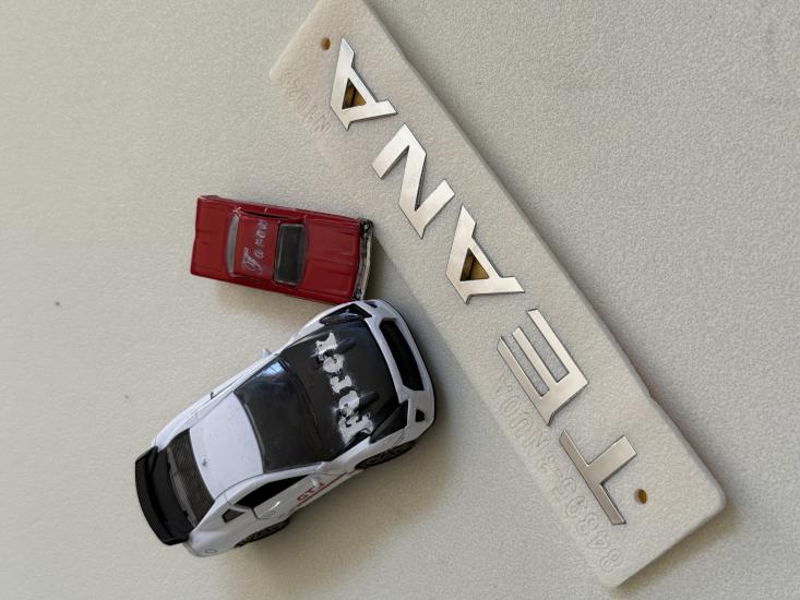 Nissan Teana Krom Bagaj Yazısı 3M 3D ABS