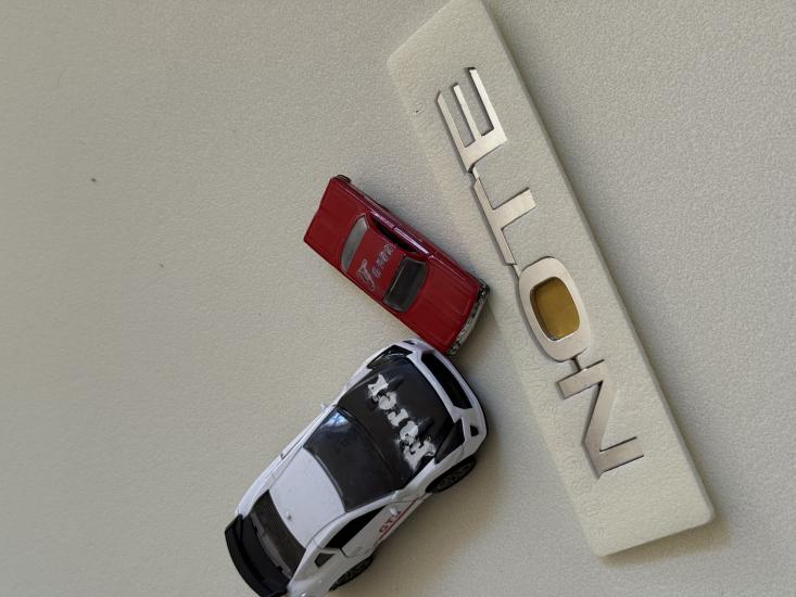 Nissan Note Yeni Model Krom Bagaj Yazısı 3M 3D ABS