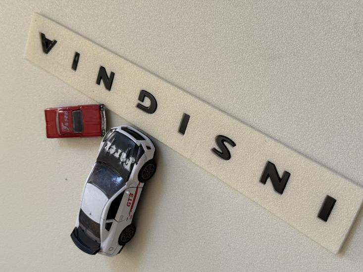 Insignia Piano Black Boşluklu Yeni Nesil Bagaj Yazısı 3M 3DBAS