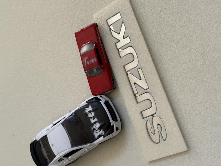 Suzuki Krom Bagaj Yazısı 3M 3D ABS