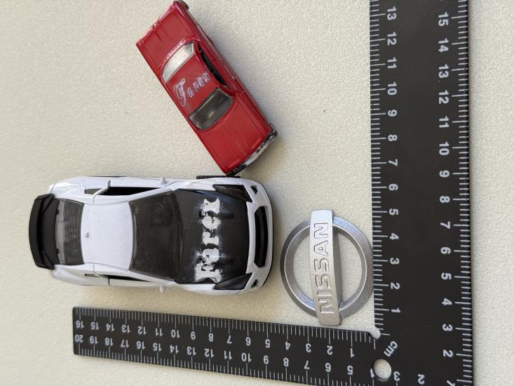 Nissan Gri Direksiyon Arması 3M 3D ABS