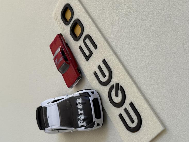 Benz EQE 500 Piano Black Bagaj Yazısı 3M 3D ABS